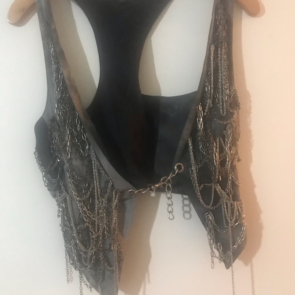 Cecilia De Bucourt Metal Fringe